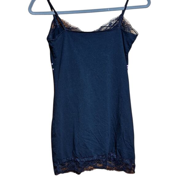 Bodyrage goth upside down skull tree graphic print lace trim cami tanktop floral - Picture 3 of 5